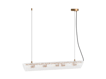 ALVA - LED glass pendant lamp by DÔME DECO - view 2
